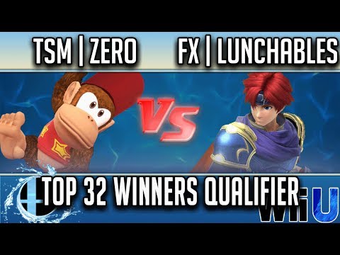 Smash'N'Splash 3 TOP 32 WINNERS QUALIFIER - TSM | ZeRo (Diddy Kong) vs FX | Lunchables (Roy)