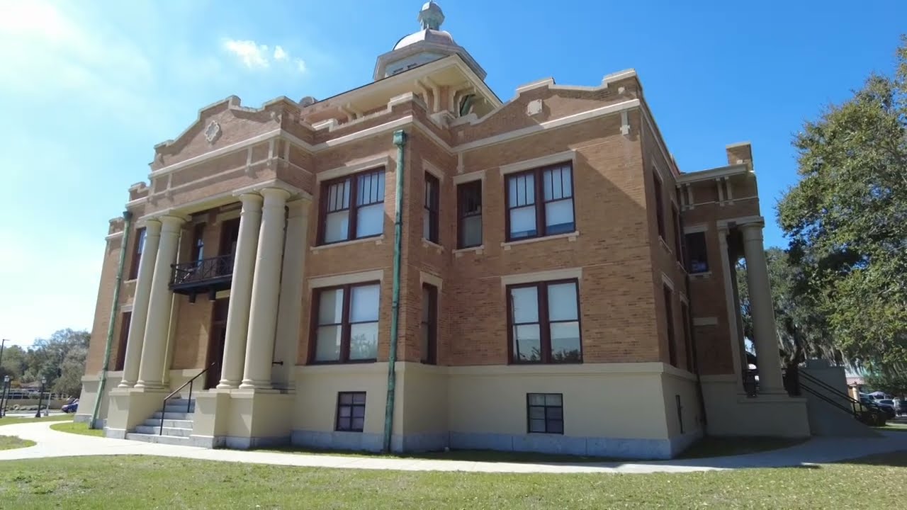 The Old Citrus County Courthouse (includes Elvis' Courtroom Scene) and The Historic Valerie Theatre