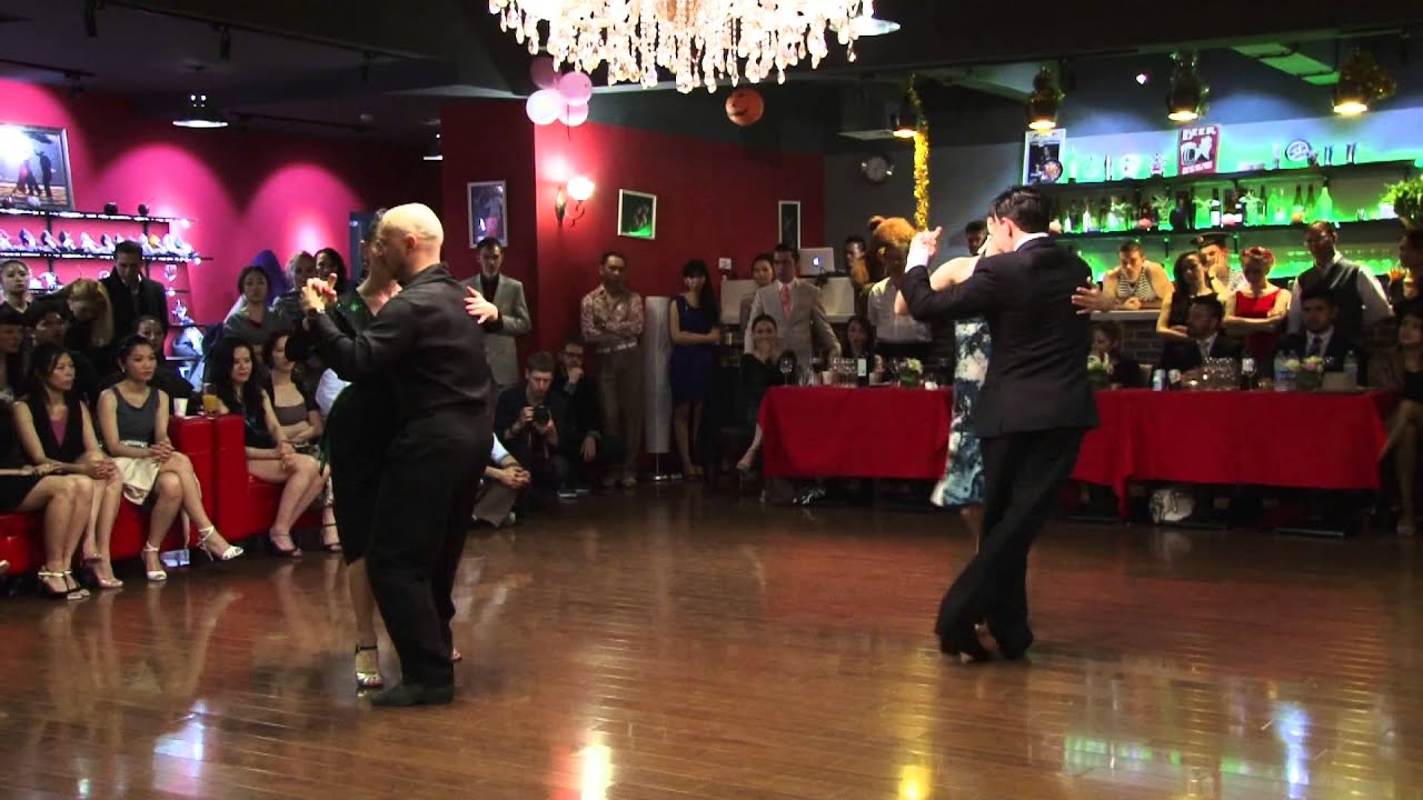 STM'14 Sergey Sokhnenko y Olga Belokopytova, Sergey Belokopytov y Anyko Sokhnenko Group Dance