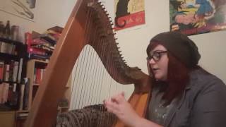 Frank Turner - Casanova's Lament (harp and vocal cover)