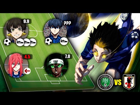 RANKING DE CADA JUGADOR EN EL PARTIDO JAPÓN VS NIGERIA, MUNDIAL SUB-20/ Blue lock