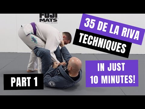 35 De La Riva Techniques In Just 10 Minutes by Jason Scully - BJJ / Grappling