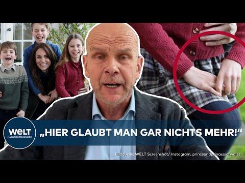 GROSSBRITANNIEN: Photoshop-Fail von Prinzessin Kate und Kindern. Das weiß man über Kates Krankheit!