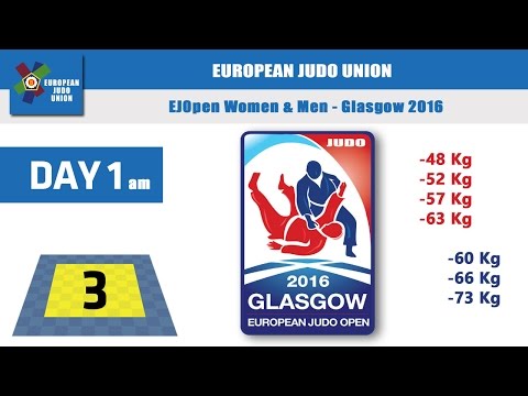 European Judo Open Glasgow 2016 - morning - Mat 3