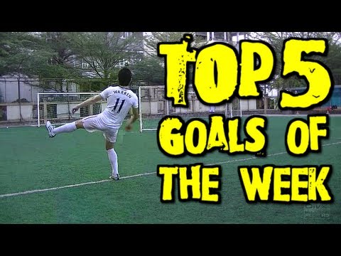 TOP 5 GOALS of the WEEK #16 2012 | Best YouTube Free Kicks & Shots