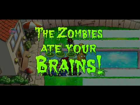 Plants VS Zombies Game Over All on Mini Games Compilation
