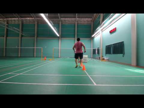 BADMINTON CENTER POSITION FOR DEFENSE AND OFFENSE
