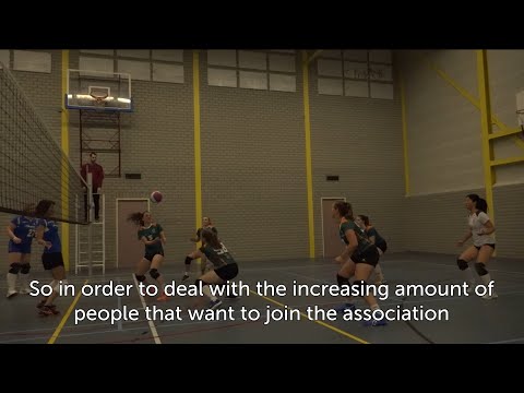 Becoming a member at Erasmus Volley: 'For the most part, it's all about luck'