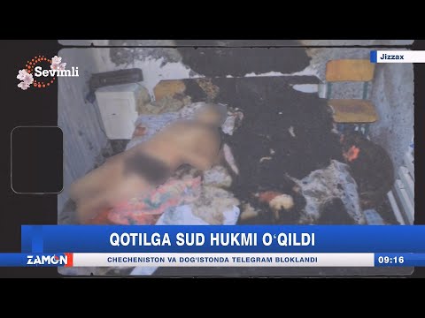 Qotilga sud hukmi oʻqildi (Jizzax)