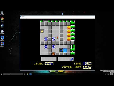 Chip's Challenge 1 (Steam)  Gameplay  on LiquidSky (JB)