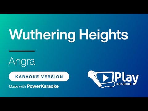 Angra - Wuthering Heights - Karaoke 🎤 PlayKaraoke Instrumental