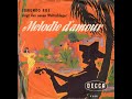 Edmundo Ros & His Orchester - Mélodie d'Amour (1957) HD Mono