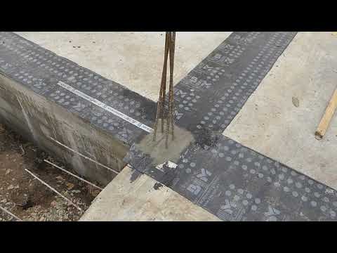 Gradnja Ytong kuće - Hidroizolacija ispod zidova