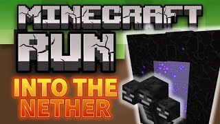 Minecraft Fitness Run: Into the Nether - A Virtual PE Workout Game and Brain Break