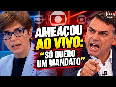 FLÁVIO BOLSONARO NA GLOBO: SABATINA COMPLETA DO 2º TURNO | FLAVIO AMEAÇA ELEIÇÃO AO VIVO