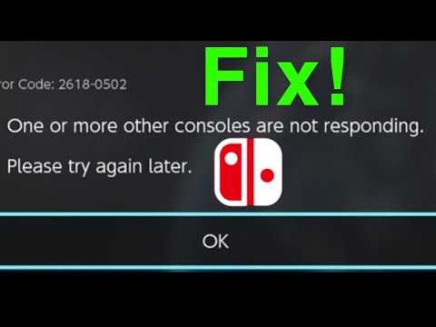Nintendo Switch “One or more other consoles not responding” FIX!!