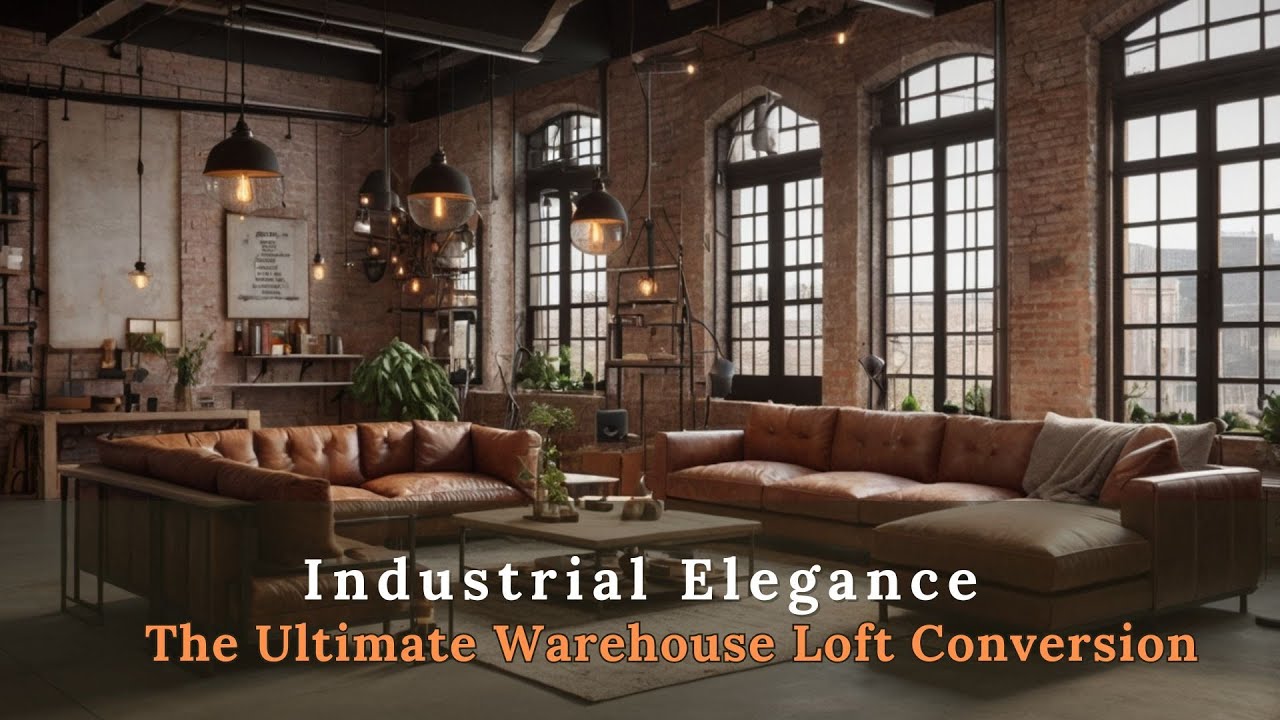 The Ultimate Warehouse Loft Conversion – Industrial Elegance Transformation