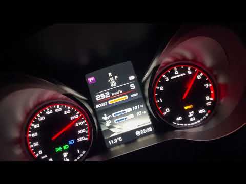 AMG C63s 300kmh v8 BITURBO sedan sound