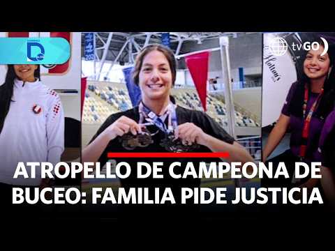 Champion diver hit by car: family demands justice | Domingo al Día | Peru
