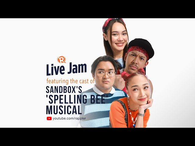 [WATCH] Rappler Live Jam: Cast of Sandbox’s ‘Spelling Bee’ musical