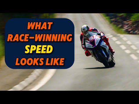 Speed Difference at Isle Of Man Race - Peter Hickman