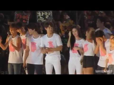 SHINee Minho SNSD Yuri (MinYul) - SM TOWN TAIWAN 150321 PART 2