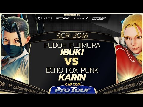 Fudoh Fujimura (Ibuki) vs Echo Fox Punk (Karin) - SCR 2018 Day 2 Top 32 - SFV - CPT 2018