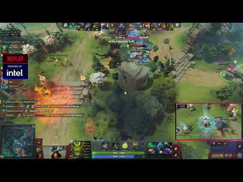 OD Pixel & Fogged witnessed a bizarre dive bomb feature (didn't affect the game result tho)