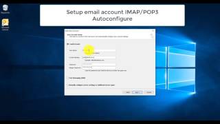 Autoconfig Email account setup - IMAP/ POP3