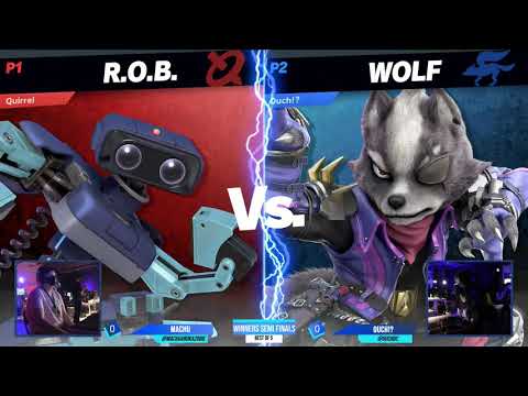 Ouch!? (Wolf) vs Machu (ROB, Banjo) | Cave Series #7 Winners Semis