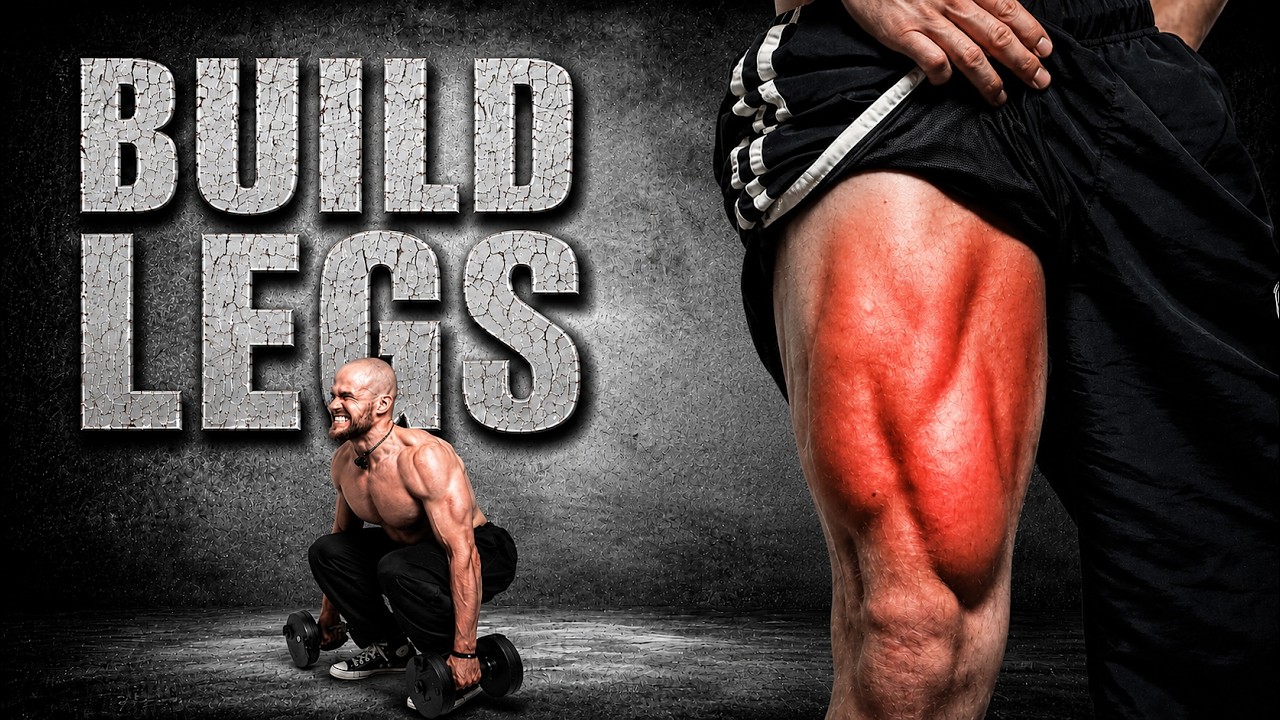 Legs of Steel Workout with Dumbbells | Build an Anime Physique 3