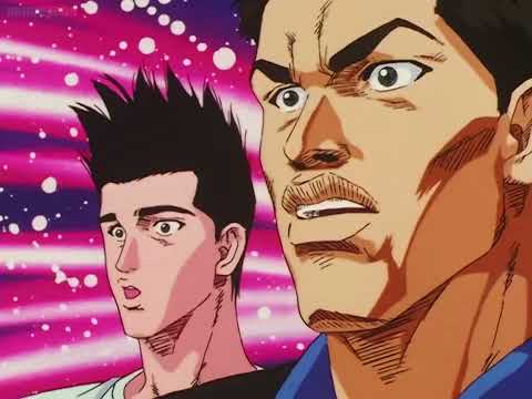 Slam Dunk - Sakuragi does his first Slam Dunk