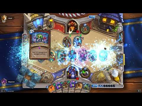 Hearthstone Quest Warlock Plus Guldan Plus Jaraxxus vs Fatigue Warrior