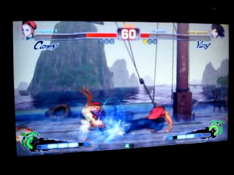 SSF4AE  Rock (Yang) vs Kuraudokin (Cammy) 20110101