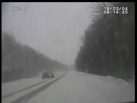 Ford Focus врезался в машину ДПС