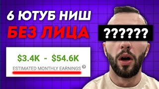 How to Make Money on a Faceless Channel / 6 Most Profitable Niches thumbnail