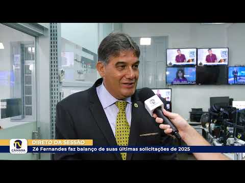 Zé Fernandes faz balanço de suas últimas solicitações de 2025 ?? 