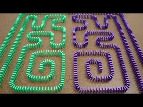The Domino Effect in Action: Incredible Domino Layouts