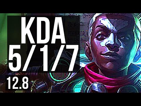 EKKO vs GP (MID) | 2.4M mastery, 5/1/7, 500+ games | EUW Diamond | 12.8