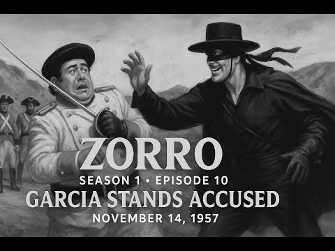 Zorro (1957)[4K]–S01E10: “Not According to Plan” #DisneyZorro #ClassicTV #VintageTV