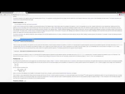 Java Programming Tutorial 28 Vigenere Cipher Pt 1