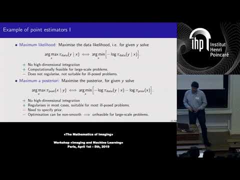 Bayesian inversion for tomography through machine learning. - Öktem - Workshop 3 - CEB T1 2019