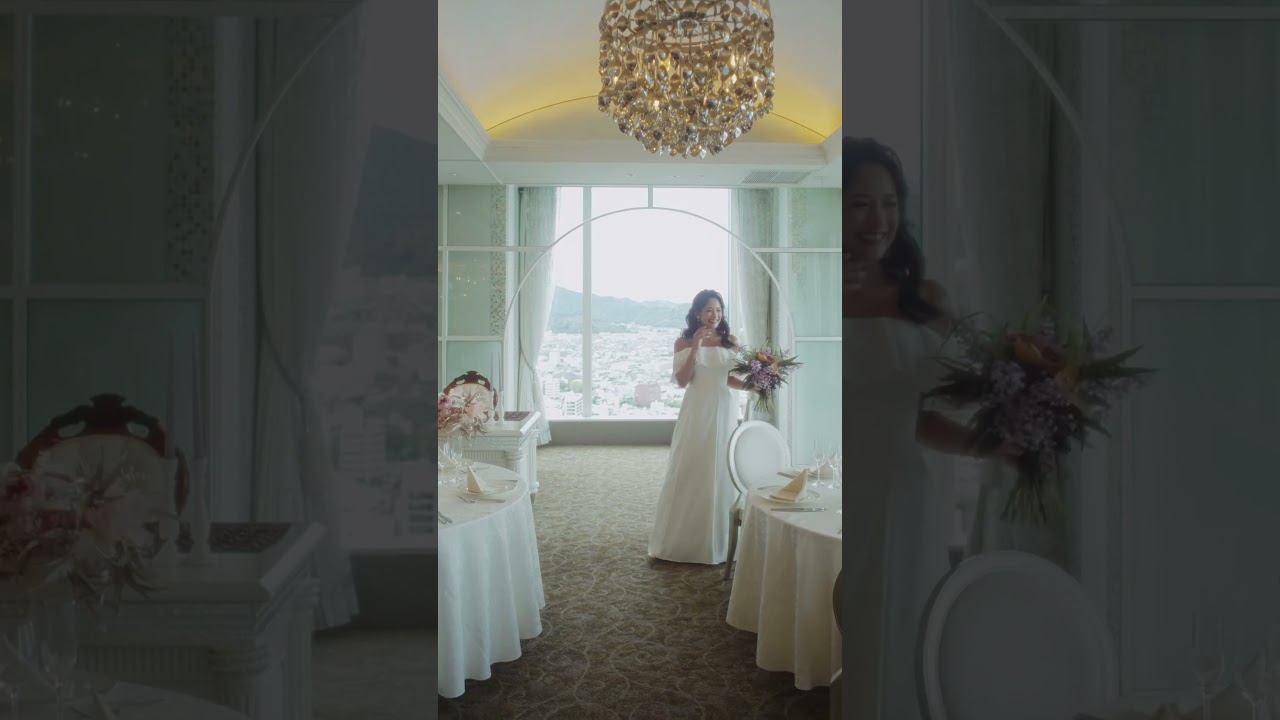 【JR静岡駅徒歩2分】地上110ｍの絶景チャペルへようこそ。