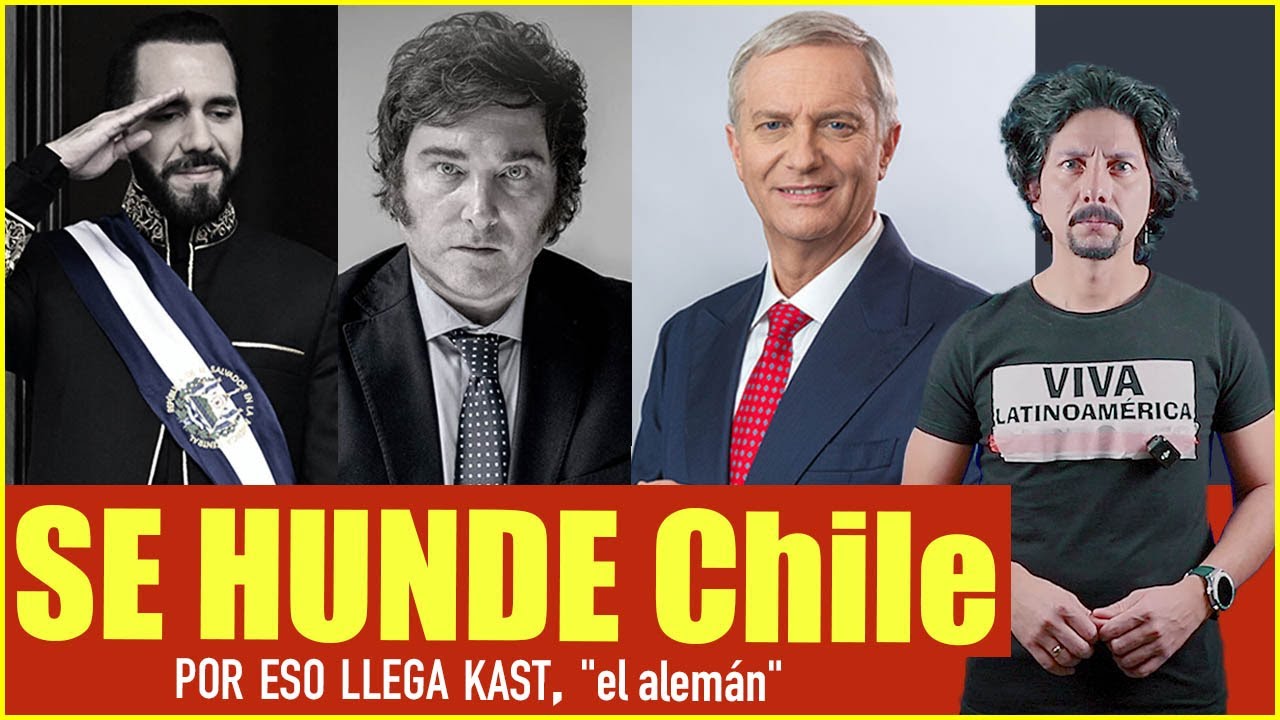 El Bukele del sur reinará en Chile: Admirador de Pinochet, de ascendencia alemana. POLÉMICA servida