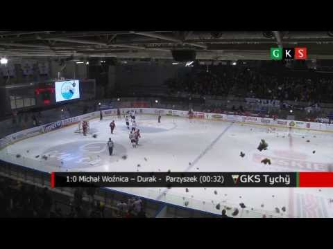 Skrót meczu GKS Tychy - Polonia Bytom 7:1 (29. kolejka PHL)