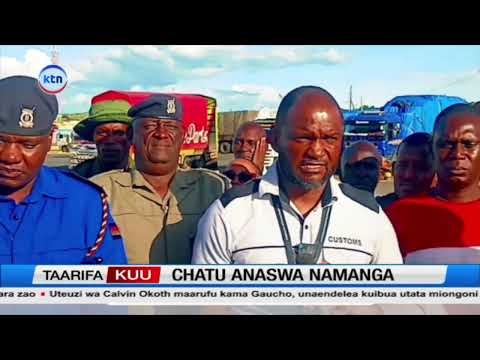 Polisi Namanga wanasa nyoka aliyefichwa ndani ya kisanduku cha mbao kwenye basi