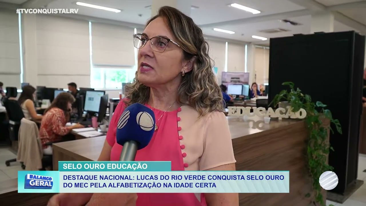 Lucas do Rio Verde conquista Selo Ouro do MEC por meta de alfabetização superada