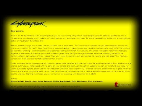 Cyberpunk 2077 Was A Catastrophic Disaster