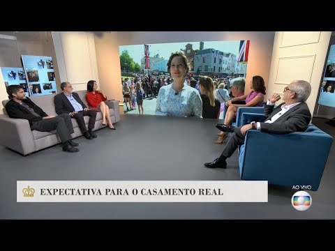 Casamento Príncipe Harry e Megan Markle - Cerimônia completa e comentários - Globo em 19/05/18