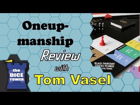 Dice Tower Reviews: Oneupmanship (Or: How NOT to make a game)